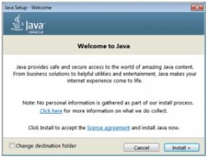 Организация системы безопасности Java и обновления